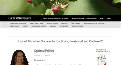 Desktop Screenshot of lawofattractiongps.com